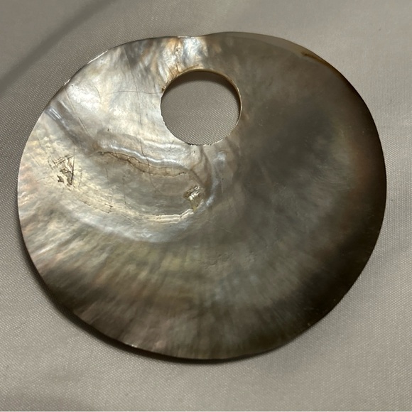 Natural Polished Mother Of Pearl Sea Shell Pendant Charm For Necklace Craft new - Picture 7 of 12